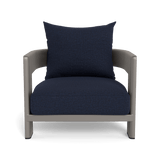 Victoria Lounge Chair | Aluminum Taupe, Siesta Indigo,