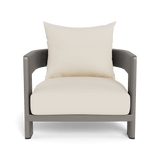Victoria Lounge Chair | Aluminum Taupe, Siesta Ivory,