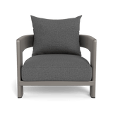 Victoria Lounge Chair | Aluminum Taupe, Siesta Slate,