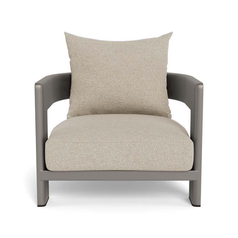 Victoria Lounge Chair | Aluminum Taupe, Siesta Taupe,