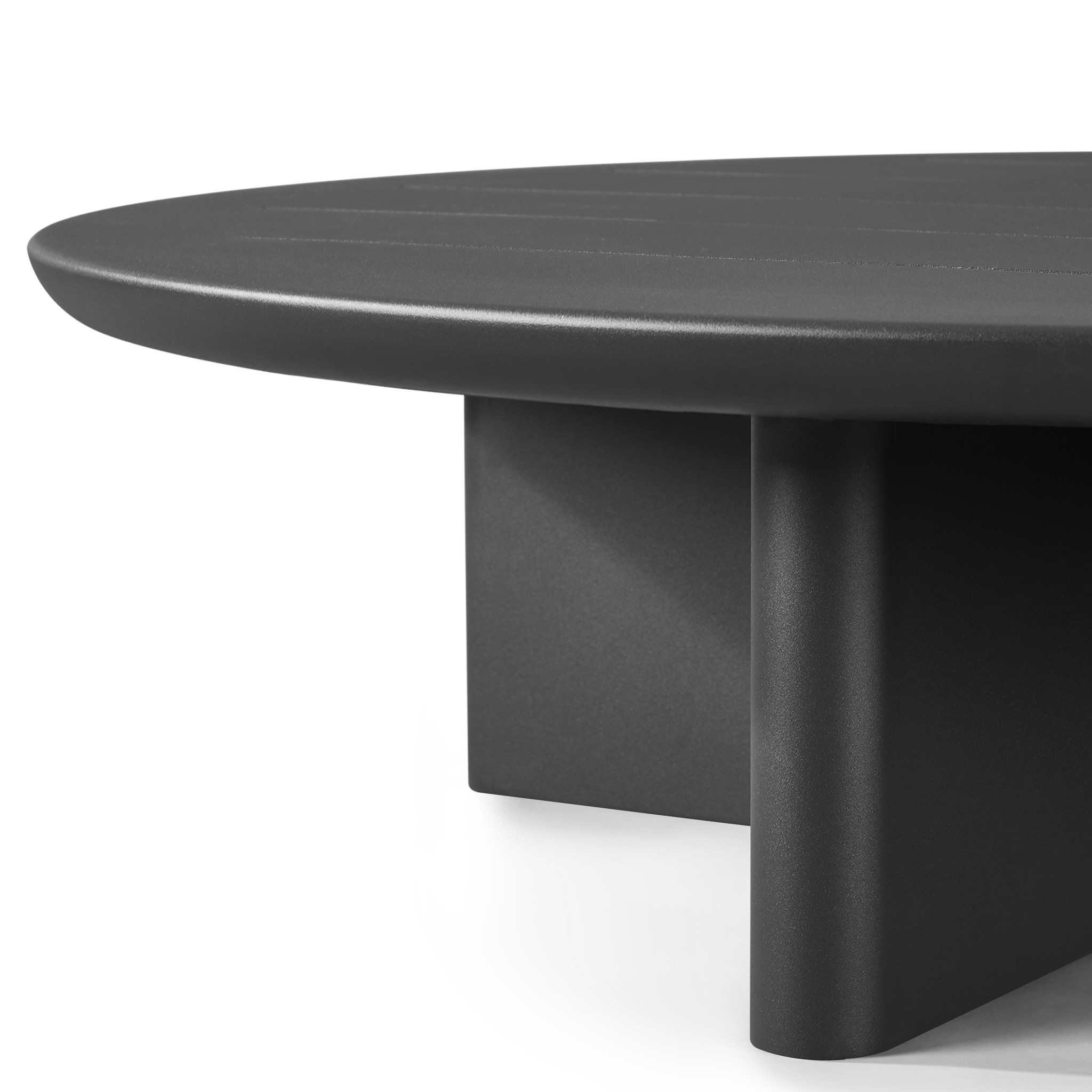 Victoria Round Slatted Coffee Table – Harbour Outdoor Australia