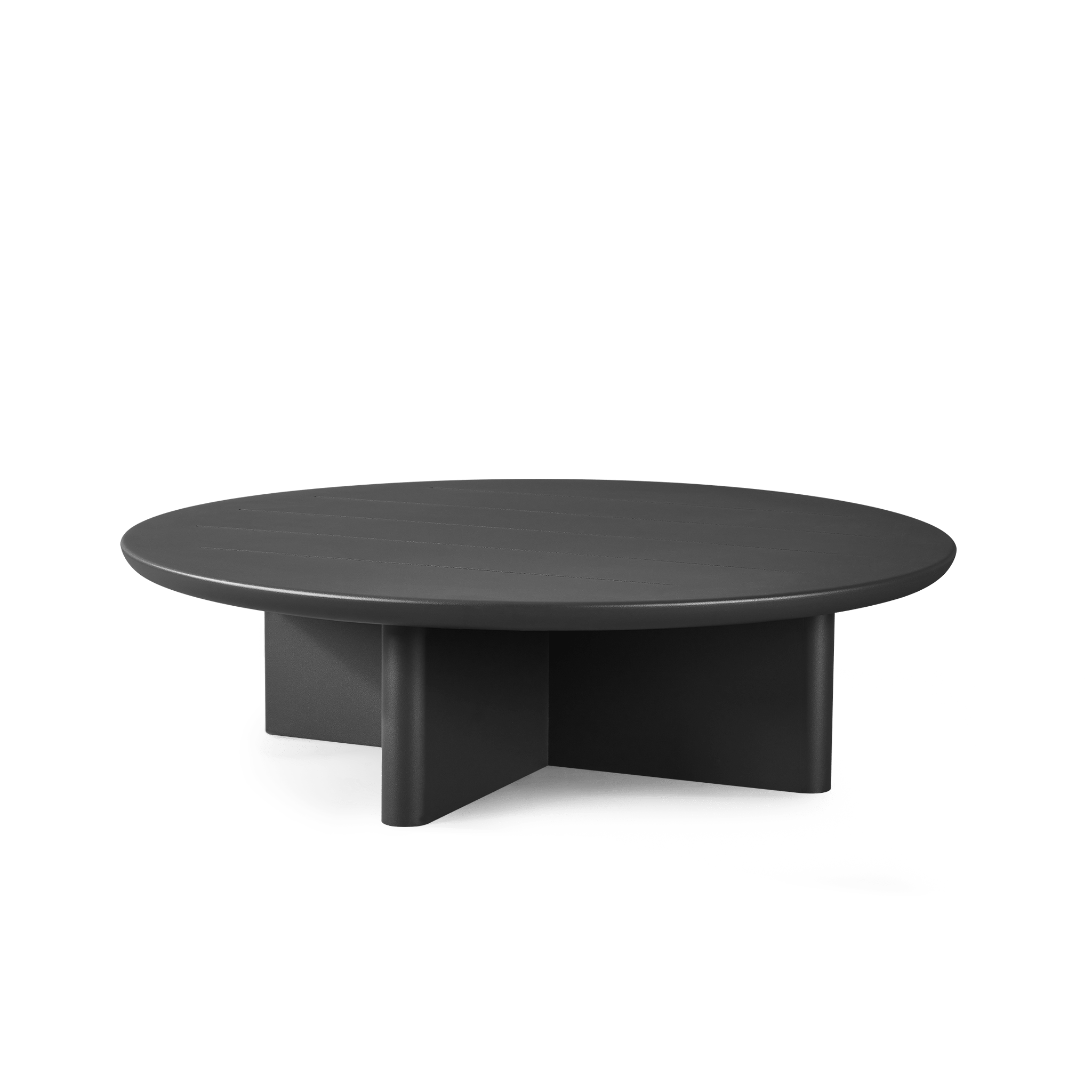 Victoria Round Slatted Coffee Table – Harbour Outdoor Australia
