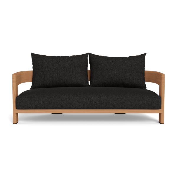 Victoria Teak 2 Seat Sofa | Teak Natural, Copacabana Midnight,