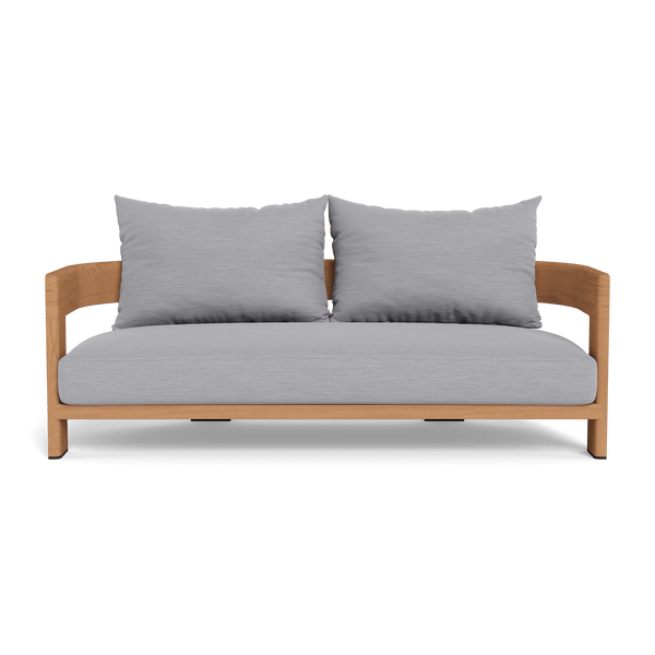 Victoria Teak 2 Seat Sofa | Teak Natural, Panama Cloud,