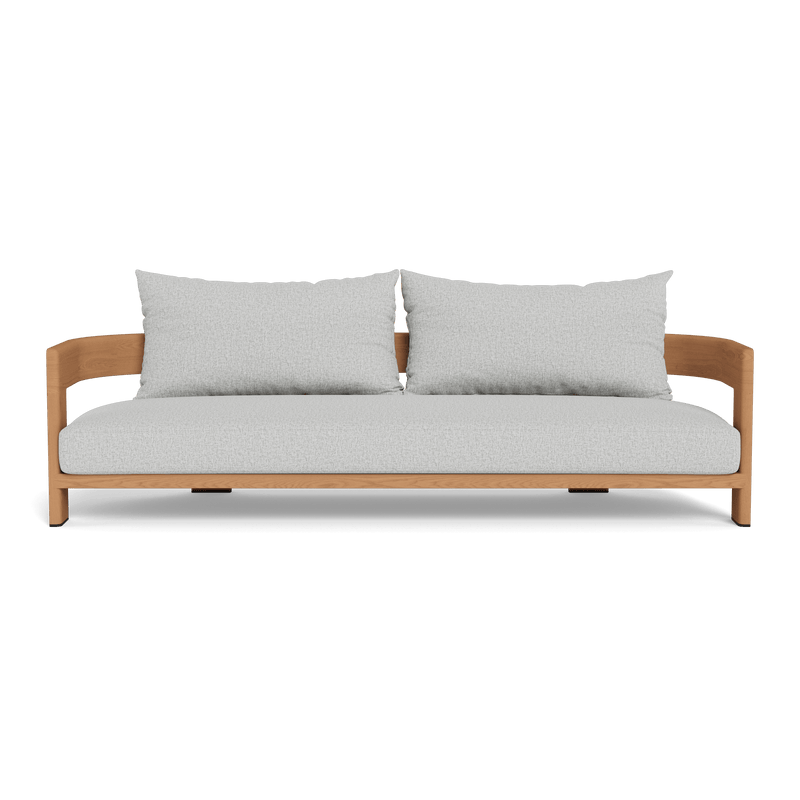 Victoria Teak 3 Seat Sofa | Teak Natural, Copacabana Sand,