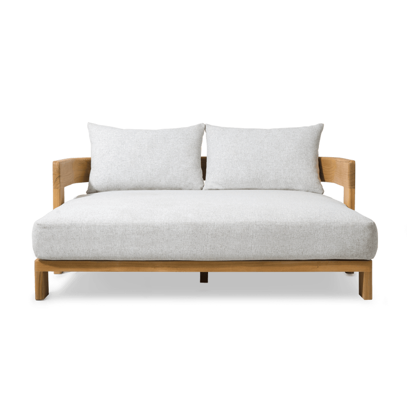 Victoria Teak Daybed | Teak Natural, Copacabana Sand,