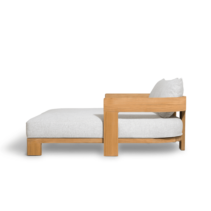 Victoria Teak Daybed | Teak Natural, Copacabana Sand,