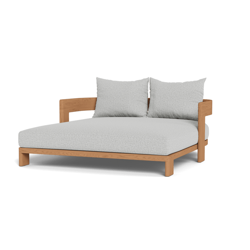 Victoria Teak Daybed | Teak Natural, Copacabana Sand,